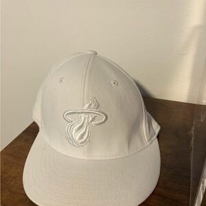 Adidas White Cap with Embroidered Logo